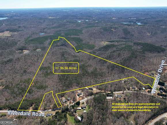 96.6 Acres of Recreational Land for Sale in Toccoa, Georgia