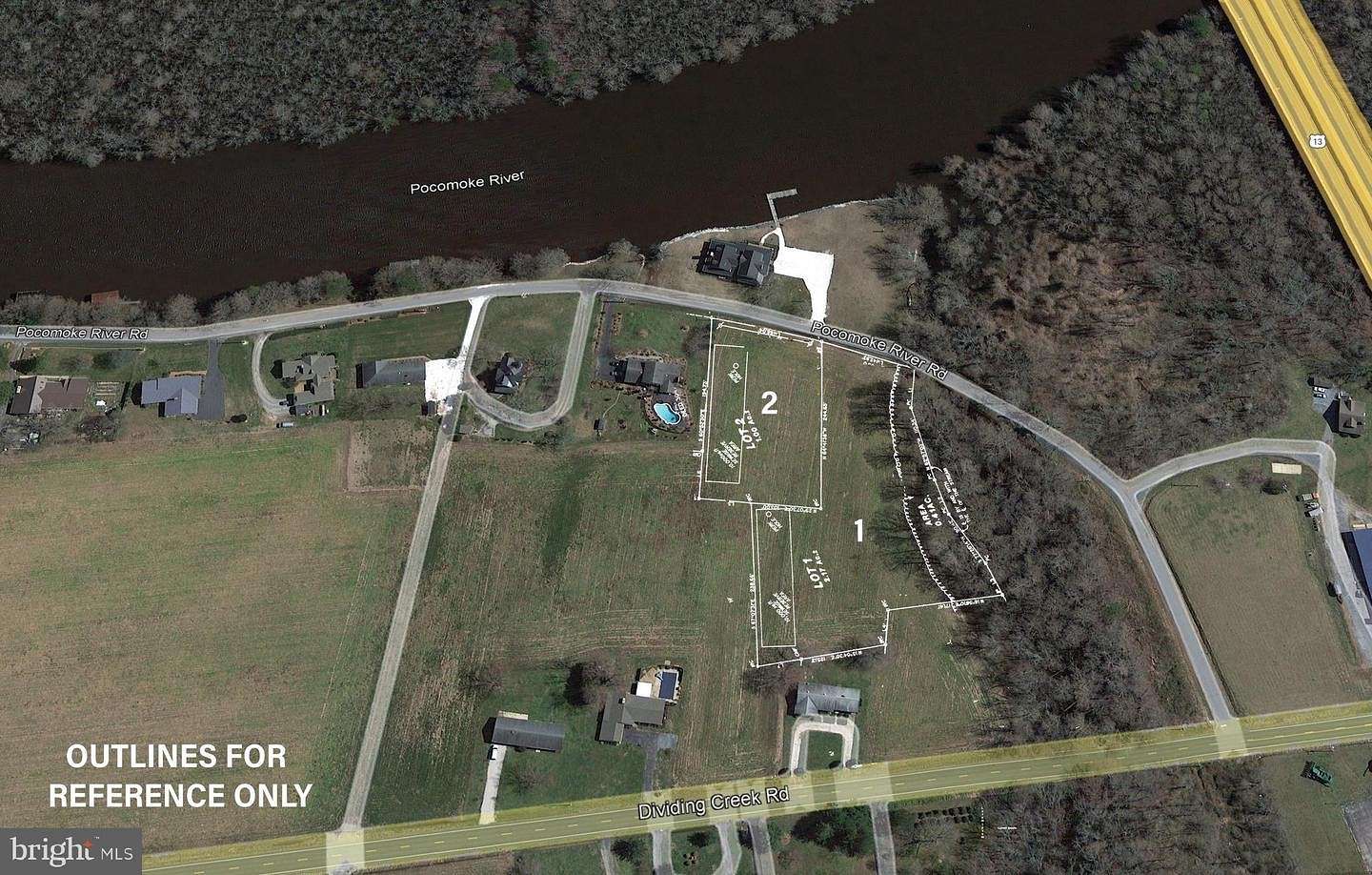 3.2 Acres of Agricultural Land for Sale in Pocomoke City, Maryland
