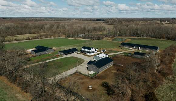 35 Acres of Agricultural Land with Home for Sale in Burlington, Michigan