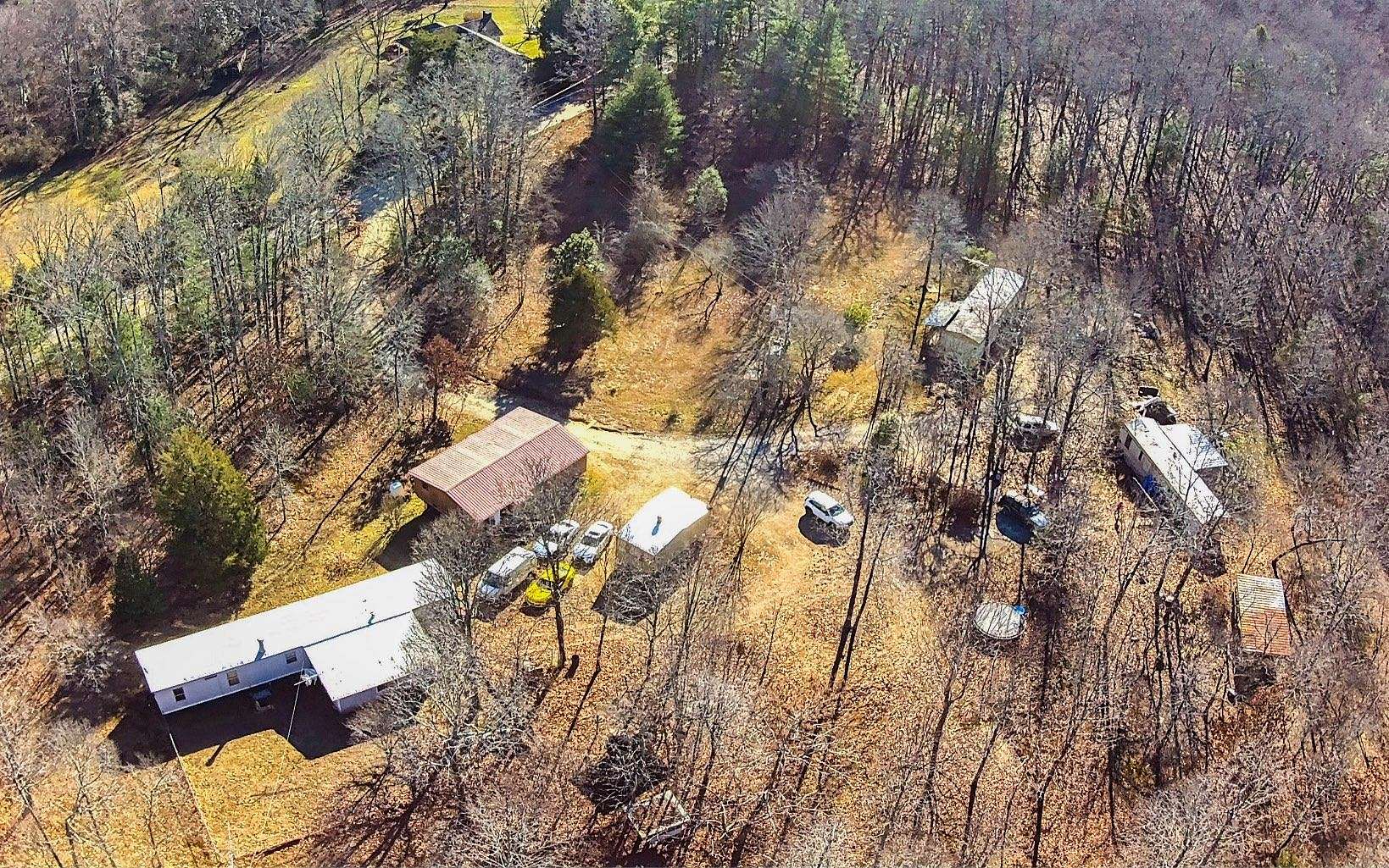 38.4 Acres of Land with Home for Sale in Blue Ridge, Georgia