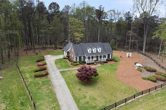 10.4 Acres of Land with Home for Sale in Douglasville, Georgia