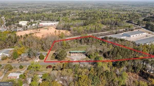 7.46 Acres of Improved Commercial Land for Sale in Douglasville, Georgia