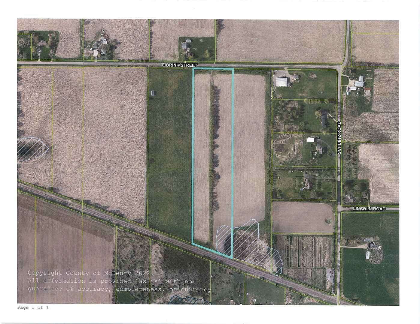 16.1 Acres of Land for Sale in Harvard, Illinois