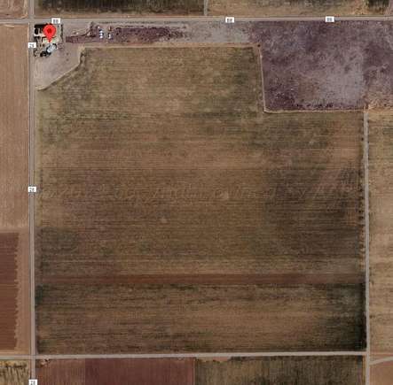 160 Acres of Agricultural Land with Home for Auction in Kress, Texas