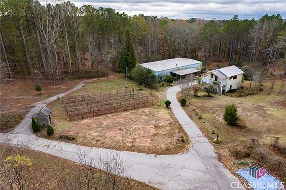 12.4 Acres of Land with Home for Sale in Monroe, Georgia
