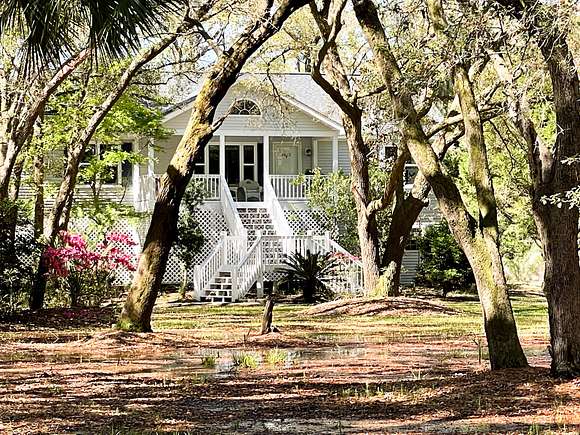 5.6 Acres of Residential Land with Home for Sale in Edisto Island, South Carolina