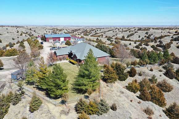 51 Acres of Land with Home for Sale in North Platte, Nebraska