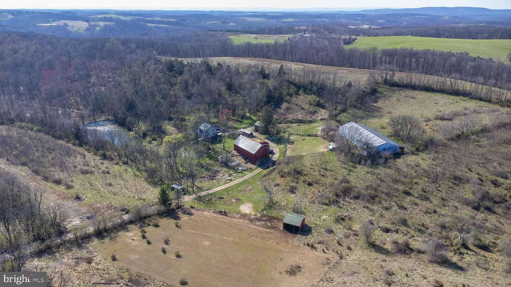 56.34 Acres of Agricultural Land with Home for Sale in Glenville, Pennsylvania