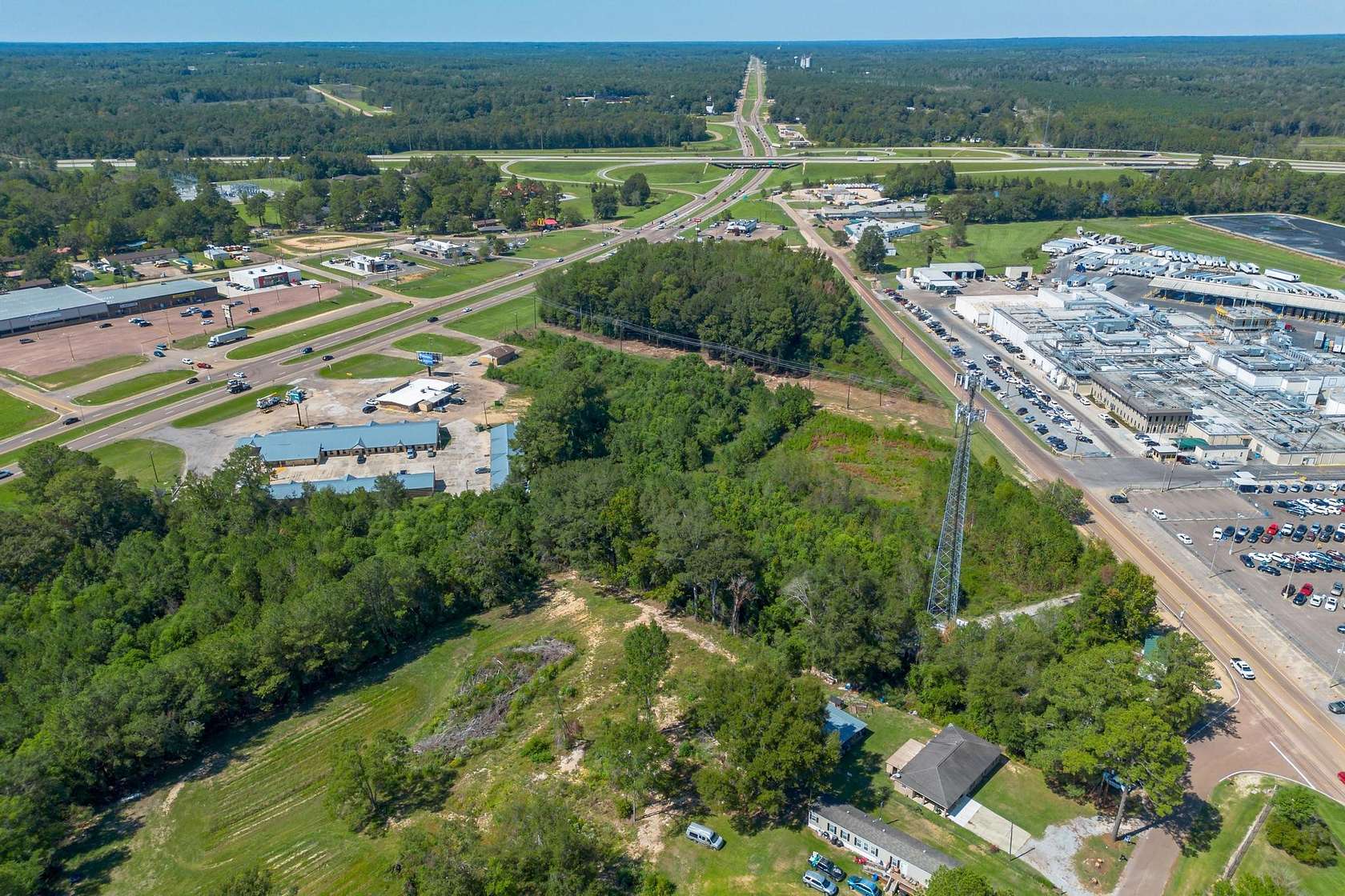 6.49 Acres of Commercial Land for Sale in Collins, Mississippi