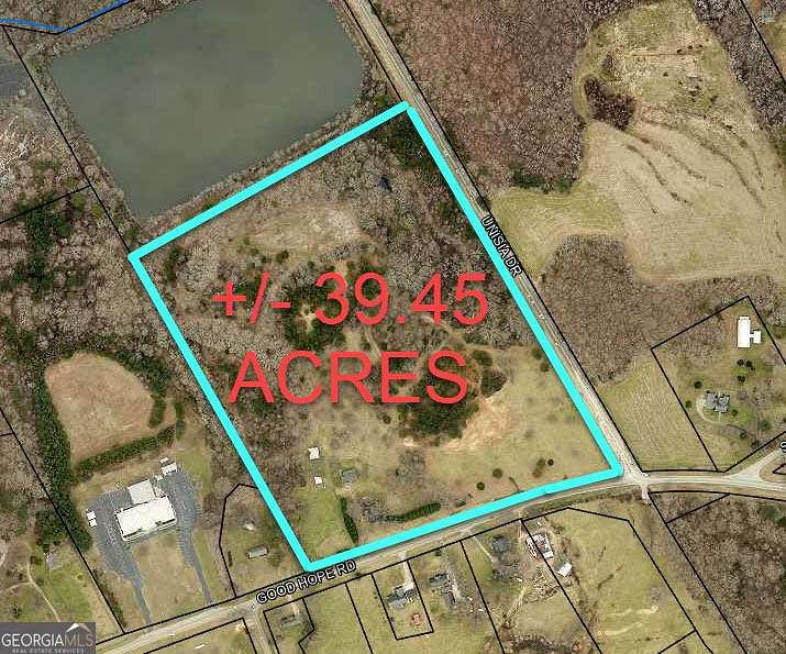 39.5 Acres of Commercial Land for Sale in Monroe, Georgia