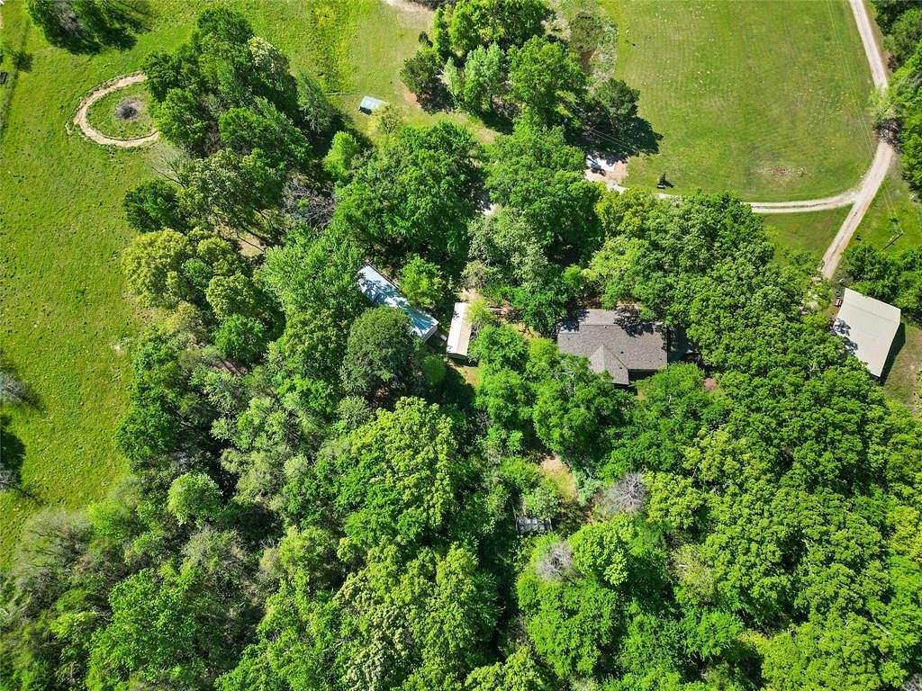 17.3 Acres of Recreational Land with Home for Sale in Mineola, Texas