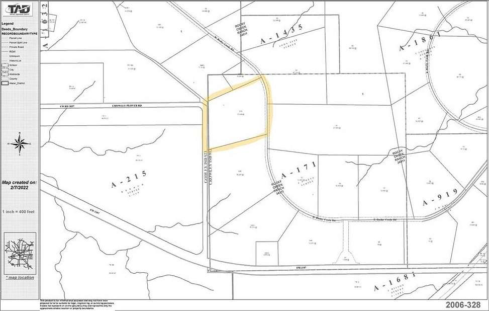 13.4 Acres of Land for Sale in Crowley, Texas