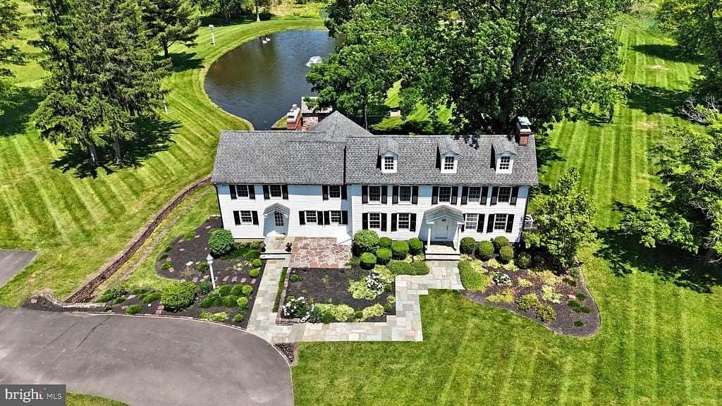 47 Acres of Agricultural Land with Home for Sale in Newtown, Pennsylvania