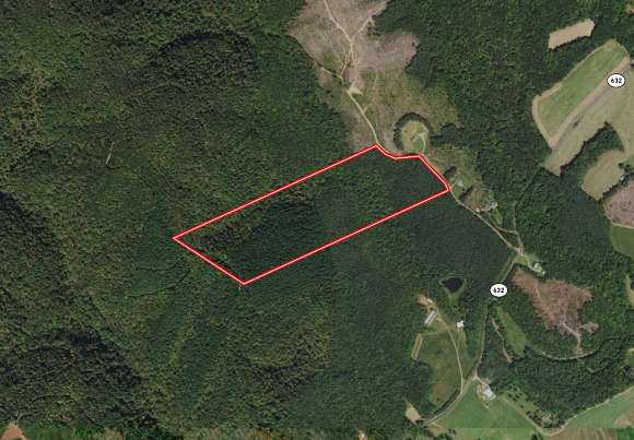 36.4 Acres of Recreational Land for Sale in Martinsville, Virginia