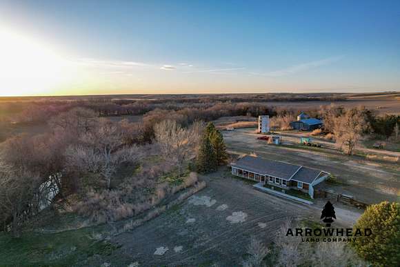 4 Acres of Land with Home for Sale in Norton, Kansas