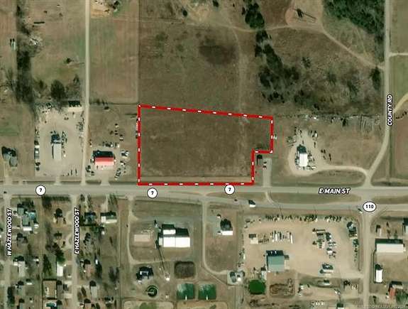 5.9 Acres of Commercial Land for Sale in Davis, Oklahoma