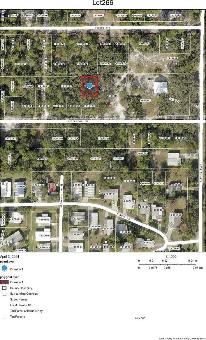 0.11 Acres of Residential Land for Sale in Mount Dora, Florida