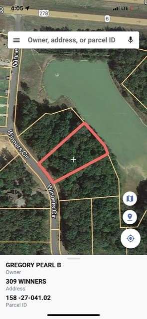 1.5 Acres of Land for Sale in Oxford, Mississippi