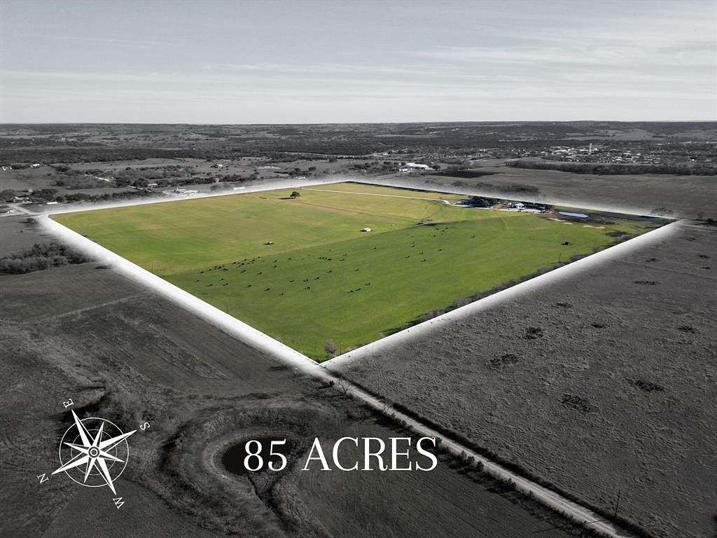 84.6 Acres of Agricultural Land with Home for Sale in Evant, Texas