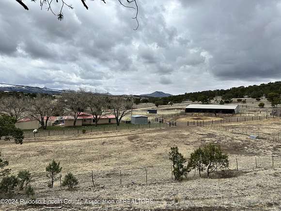 7 Acres of Land with Home for Sale in Nogal, New Mexico