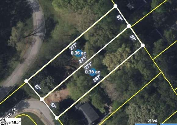 0.7 Acres of Residential Land for Sale in Greenville, South Carolina