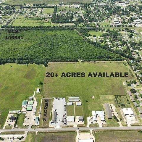 2 Acres of Commercial Land for Sale in Iowa, Louisiana