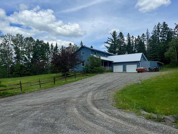 10.13 Acres of Recreational Land with Home for Sale in Canaan, Vermont