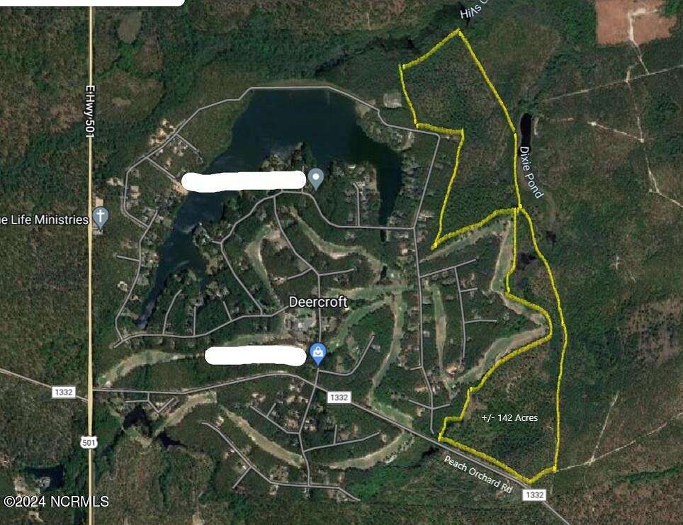 142 Acres of Land for Sale in Wagram, North Carolina