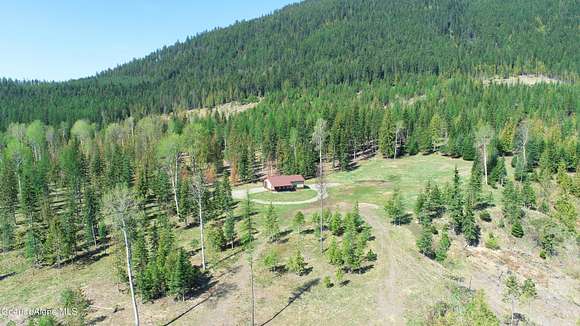 95.8 Acres of Recreational Land with Home for Sale in Bonners Ferry, Idaho