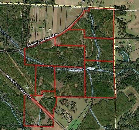 309 Acres of Land for Sale in Kinsey, Alabama