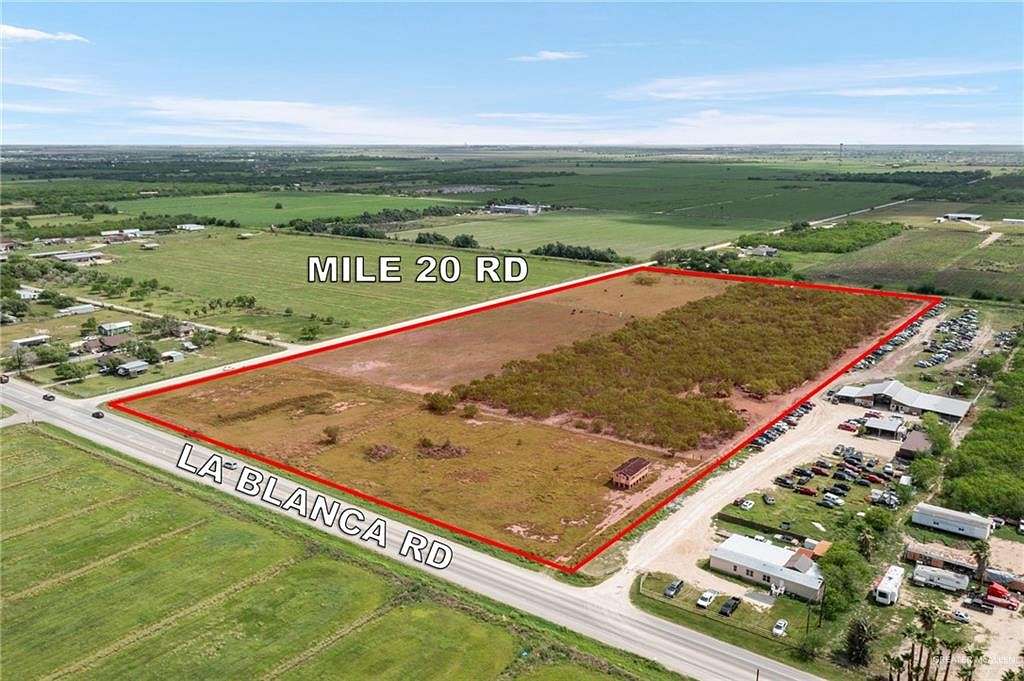 18.6 Acres of Land for Sale in Edinburg, Texas
