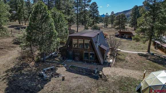 10.6 Acres of Land with Home for Sale in Pagosa Springs, Colorado