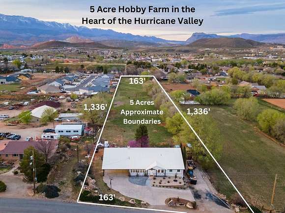 5 Acres of Improved Land for Sale in Hurricane, Utah