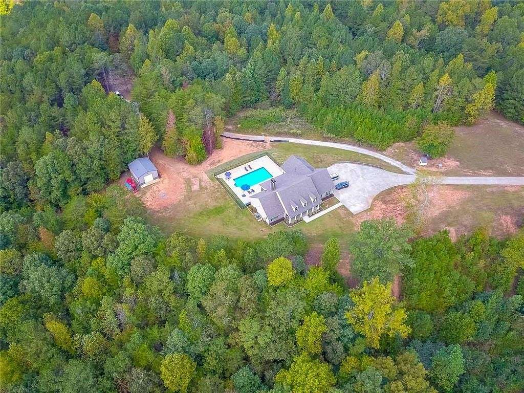 16.1 Acres of Recreational Land with Home for Sale in Ball Ground, Georgia