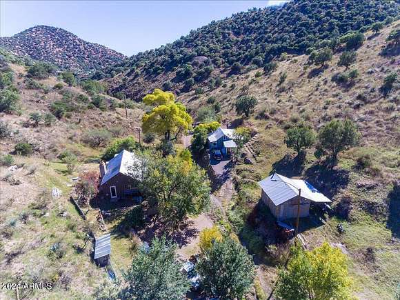 13.5 Acres of Land with Home for Sale in Bisbee, Arizona