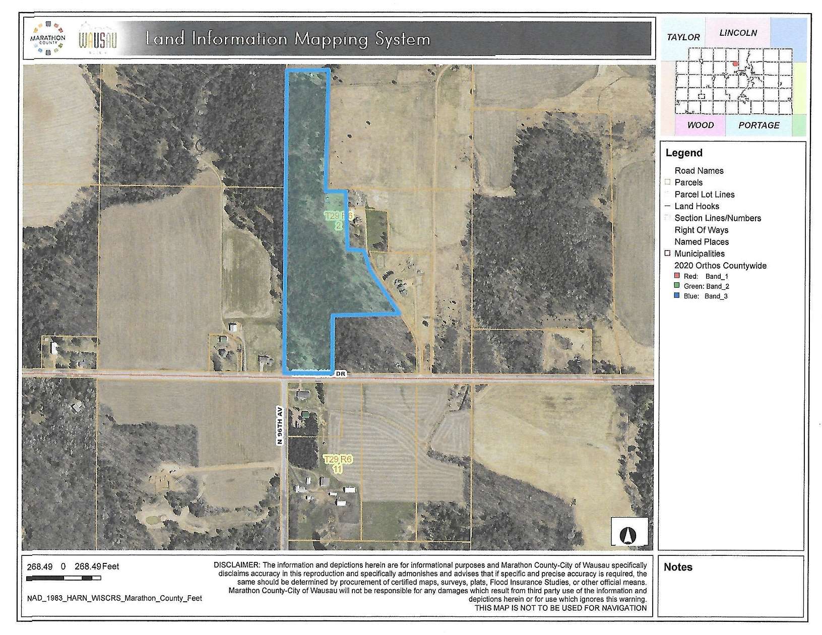 20.1 Acres of Land for Sale in Wausau, Wisconsin
