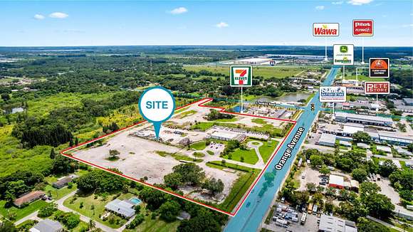 17 Acres of Improved Commercial Land for Lease in Fort Pierce, Florida