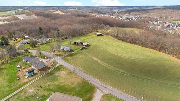 17.63 Acres of Land with Home for Sale in Zelienople, Pennsylvania