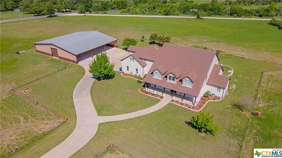 10 Acres of Land with Home for Sale in Hutto, Texas