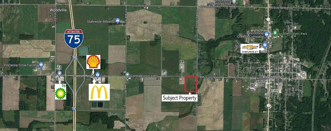 22.1 Acres of Commercial Land for Sale in Pinconning, Michigan