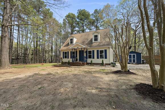 2.5 Acres of Residential Land with Home for Sale in Wake Forest, North Carolina