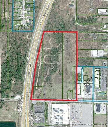 23.6 Acres of Commercial Land for Sale in Norton Shores, Michigan