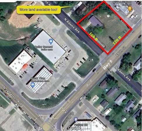 0.56 Acres of Commercial Land for Sale in Lebanon, Missouri