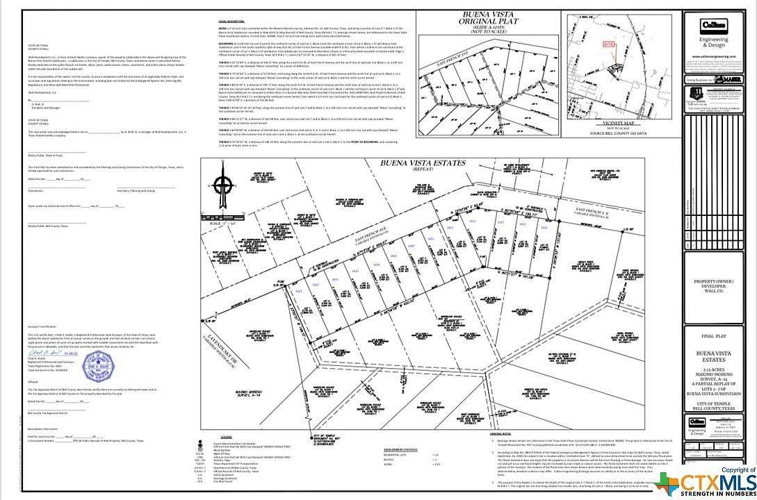 0.164 Acres of Residential Land for Sale in Temple, Texas