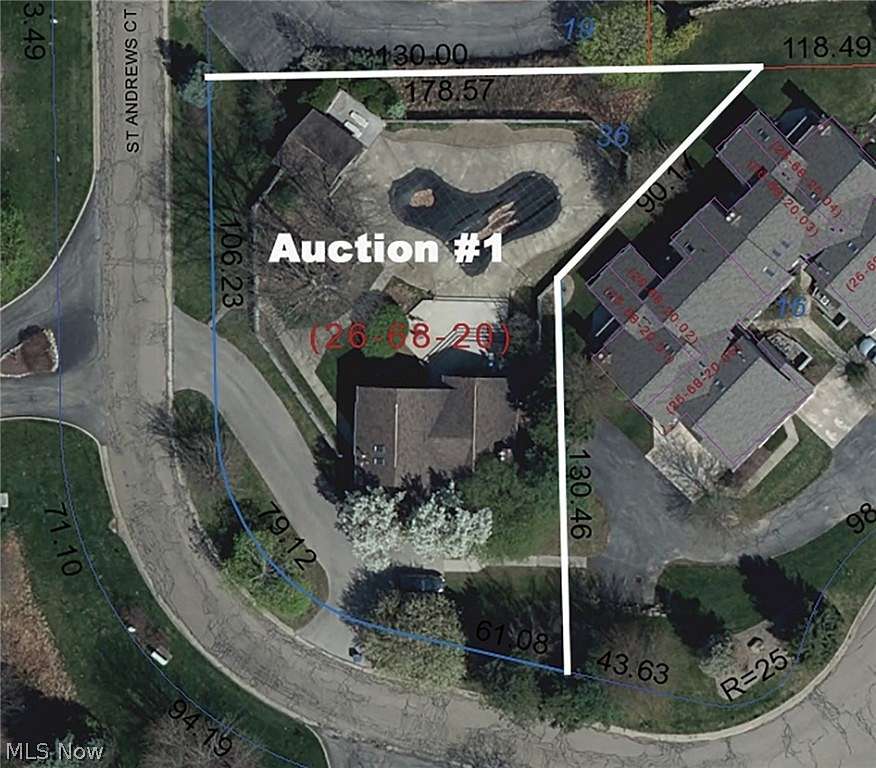 0.95 Acres of Residential Land for Auction in Canfield, Ohio