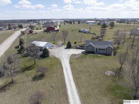 2.836 Acres of Residential Land with Home for Sale in Gretna, Nebraska