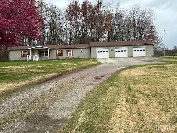 3.2 Acres of Residential Land with Home for Sale in Linton, Indiana