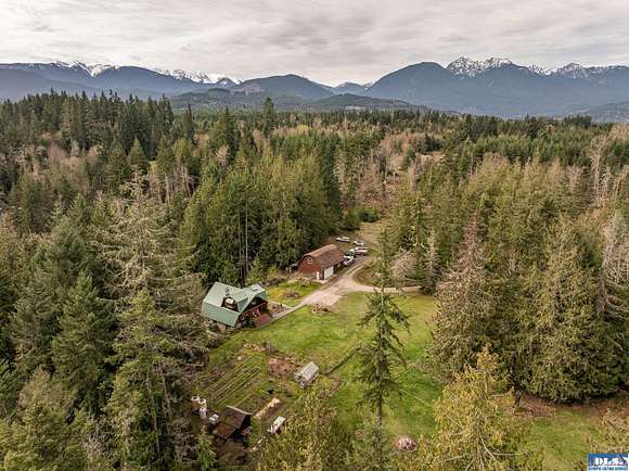 7.7 Acres of Residential Land with Home for Sale in Port Angeles, Washington