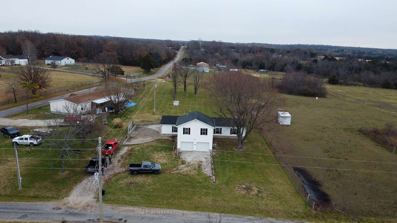 4.5 Acres of Residential Land with Home for Sale in Buffalo, Missouri