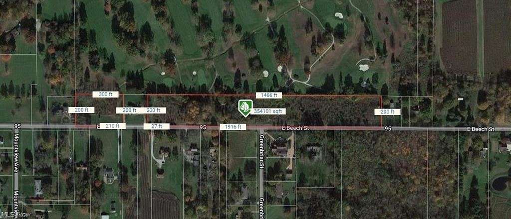 7.9 Acres of Residential Land for Sale in Alliance, Ohio